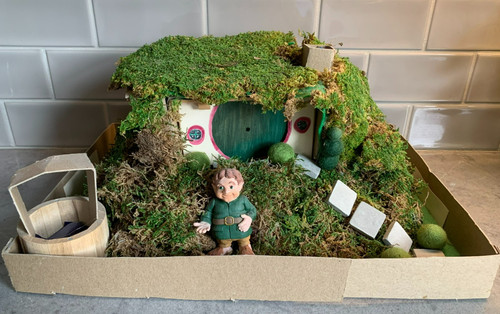 Handmade craft hobbit - handmade,