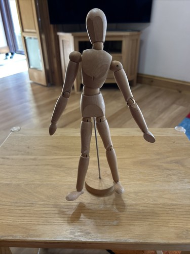 Wooden artists mannequin doll - wooden,