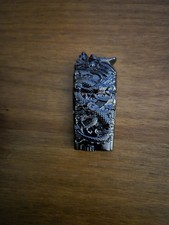 Lighter With Reptile Design Dark Colour Butane Gas