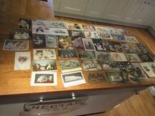 50 x Cute Cats & Kittens Postcards Lot - dated from 1907 onwards  #8