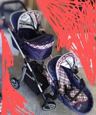 Daisy Chain Double Pushchair