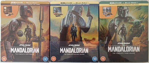 The mandalorian seasons - seasons, 1+2+3