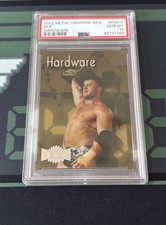 MJF Hardware Clear acetate sp Card PSA 10 - AEW Upper Deck Skybox Metal 2022