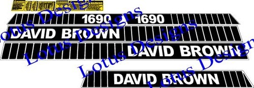 David brown 1690 bonnett