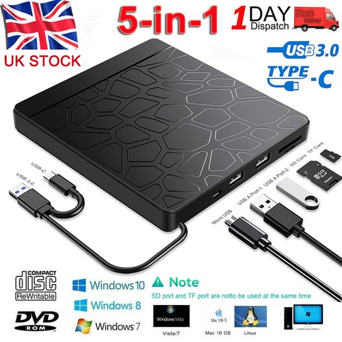 Usb external dvd rw drive - external,