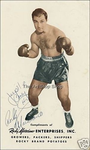 Rocky marciano autographed - rocky,