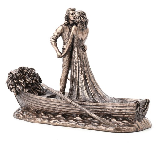Love boat couple - couple, bronze