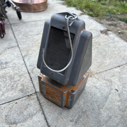 Vintage paraffin heater hand - paraffin,