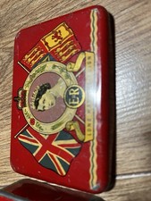 Rare VTG Queen Elizabeth ll Coronation OXO Tin in 1953
