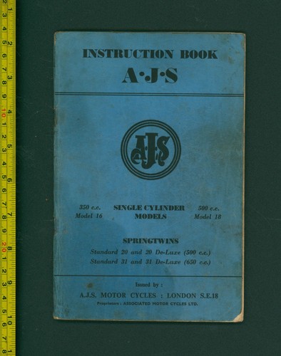 Ajs manual instruction - manual,