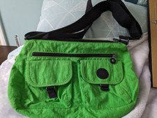 Kipling shoulder/handbag Green with monkey