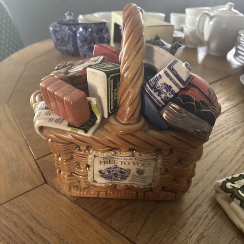 Ringtons monty basket teapot - ringtons,