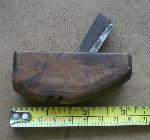 Antique small wooden block - small,
