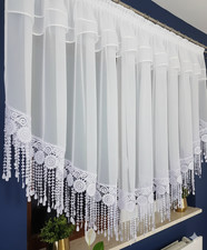 Elegant White Voile Curtain