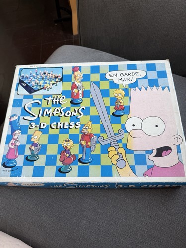 The simpsons vintage chess - the, 3d