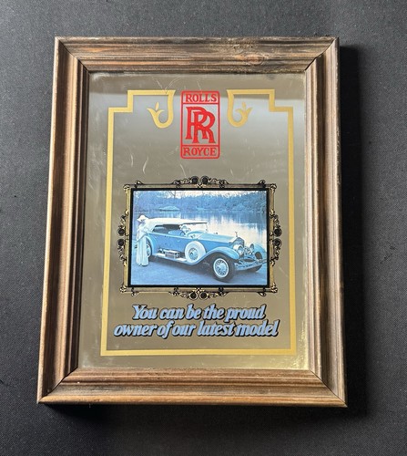 Rolls royce advertising mirror - rolls,