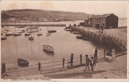 Dorset postcard lyme regis - postcard:,