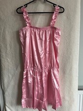 Cute Pink Satin Strappy