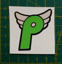 PROFILE Green/White Wing BMX