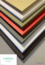 CURIOUS METALLICS 120gsm A4, Premium Quality  Pearlescent/Shiny/Glitter Paper