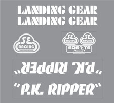 SE Racing PK ripper decal Set