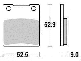 Brake pad suzuki rgv - pad,