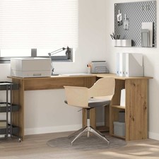 Modern wooden home office - wooden,