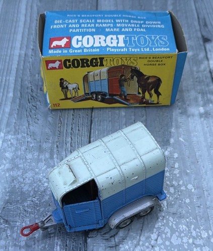 Corgi rice beaufort horse box - rice,