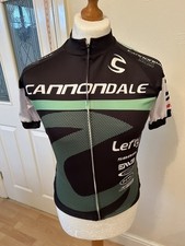 CANNONDALE FACTORY RACING CYCLING JERSEY - BLACK & GREEN - SIZE M MEDIUM