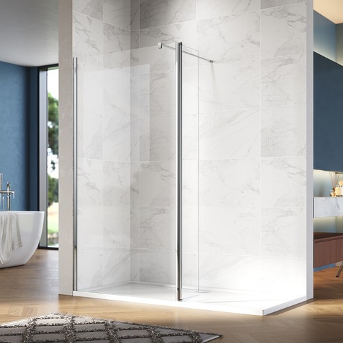 Walk shower enclosure wet - walk,
