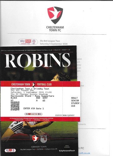 2026 cheltenham town v - cheltenham,