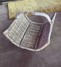 Vintage Wicker Willow Trug