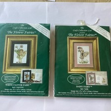 Flower Fairies Daisy White Clove Cross Stitch Kit READ 2 Kits