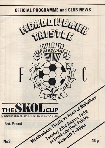 Meadowbank thistle heart of - thistle,