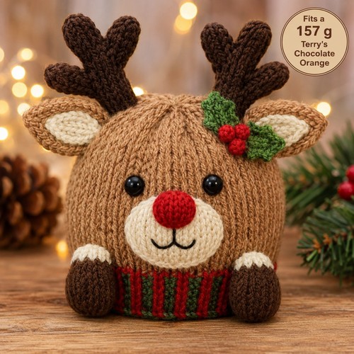 Reindeer chocolate orange - chocolate,