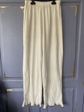 Women’s Cream Crinkle Plisse