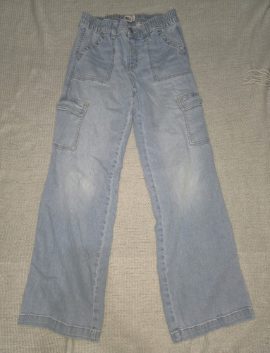 Girls light wash blue - so, denim