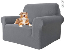 Sofa slip stretch covers chair, small in grey
