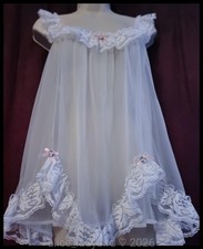 3pc vintage babydoll gown - 3pc,