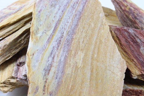 Rainbow slate aquarium stone - rainbow,