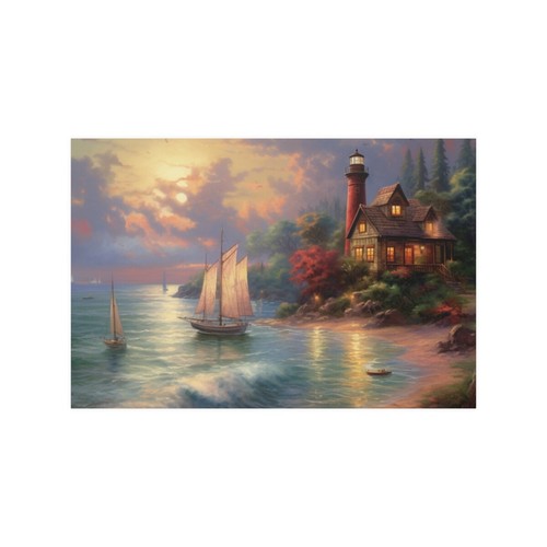 Thomas kinkade style - kinkade,