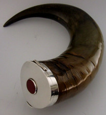 HUGE STERLING SILVER AGATE