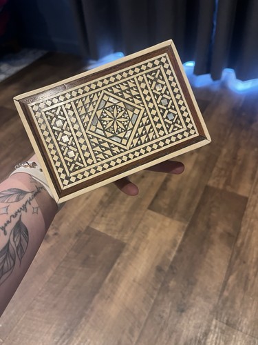 Vintage wooden mosaic - vintage,