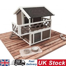 Wooden Outdoor Cat House
