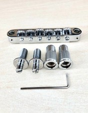 TonePros TPFR Metric Roller Nashville Tune-o-matic Locking Bridge Chrome