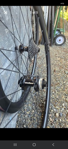 Vision carbon disc wheelset - carbon,