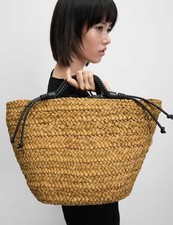 Marks & Spencer Womens Multi Coloured Raffia Bag - M&S