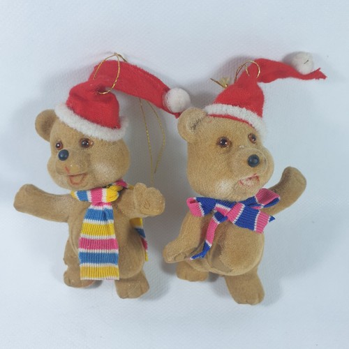 Vintage 1960s flocked teddy - vintage,