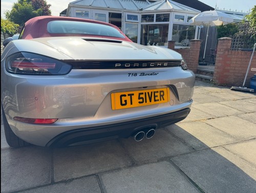 Cherished plate porsche gt - cherished,