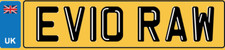 Lotus EVORA W Cherished Registration Number Plate EVO RAW - DVLA Transfer Paid